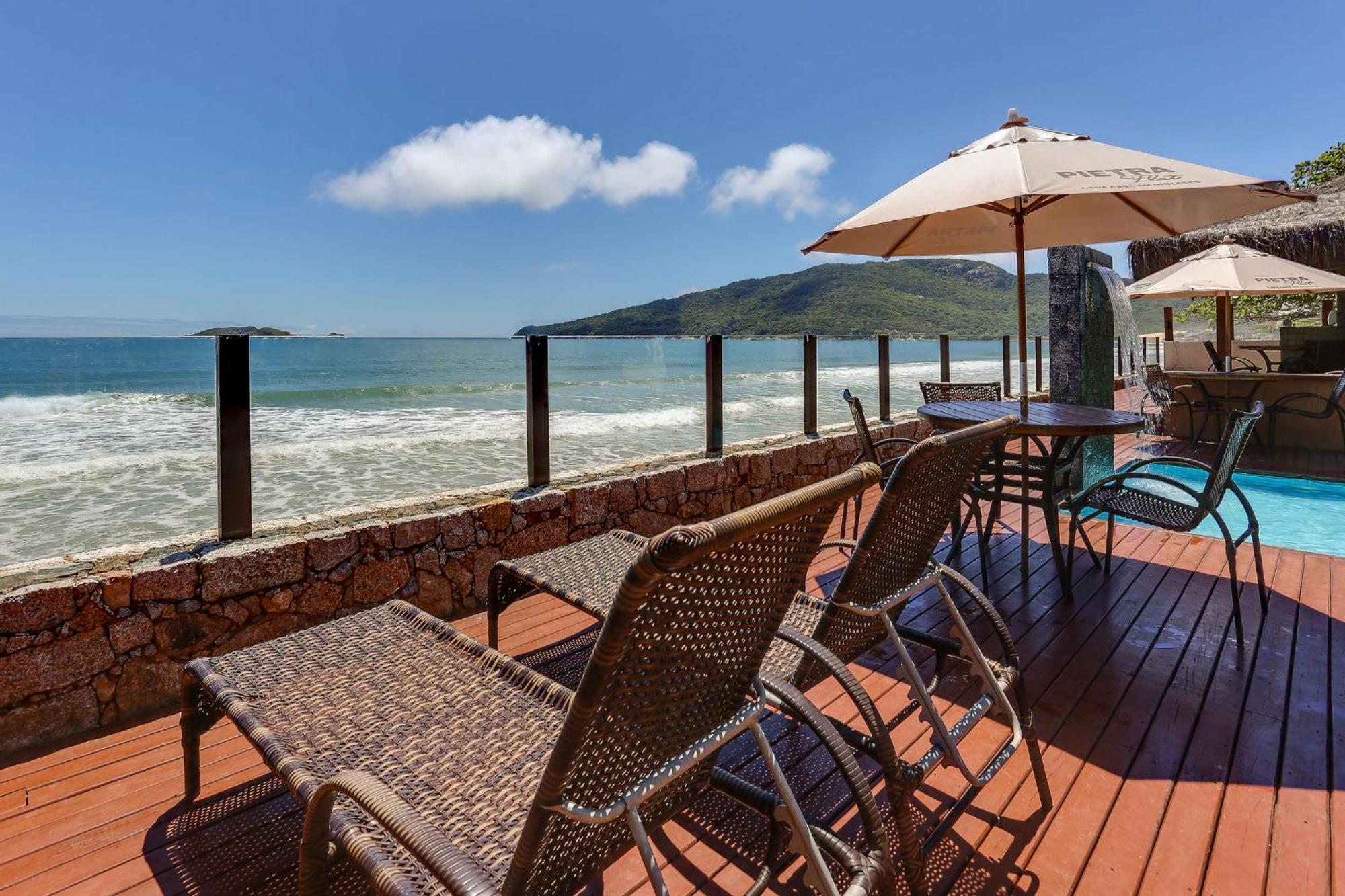 Flat Pietra Aparthotel Florianópolis Exteriör bild